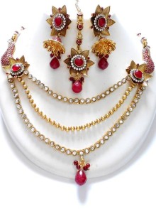 Polki Necklace Set